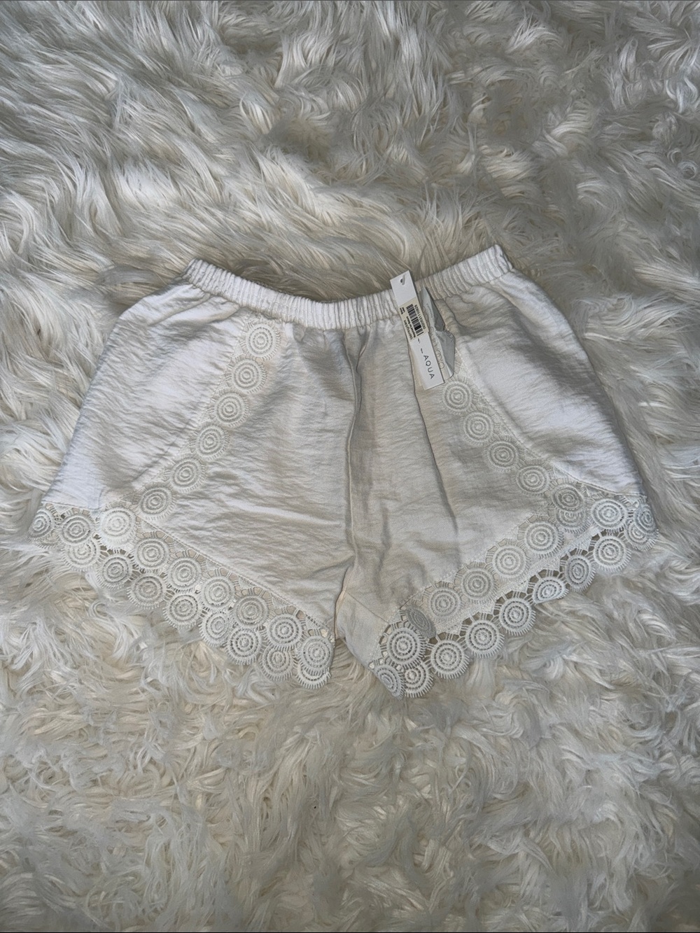 NWT Aqua White Shorts